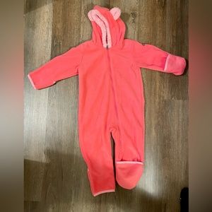 Columbia fleece bunting suit